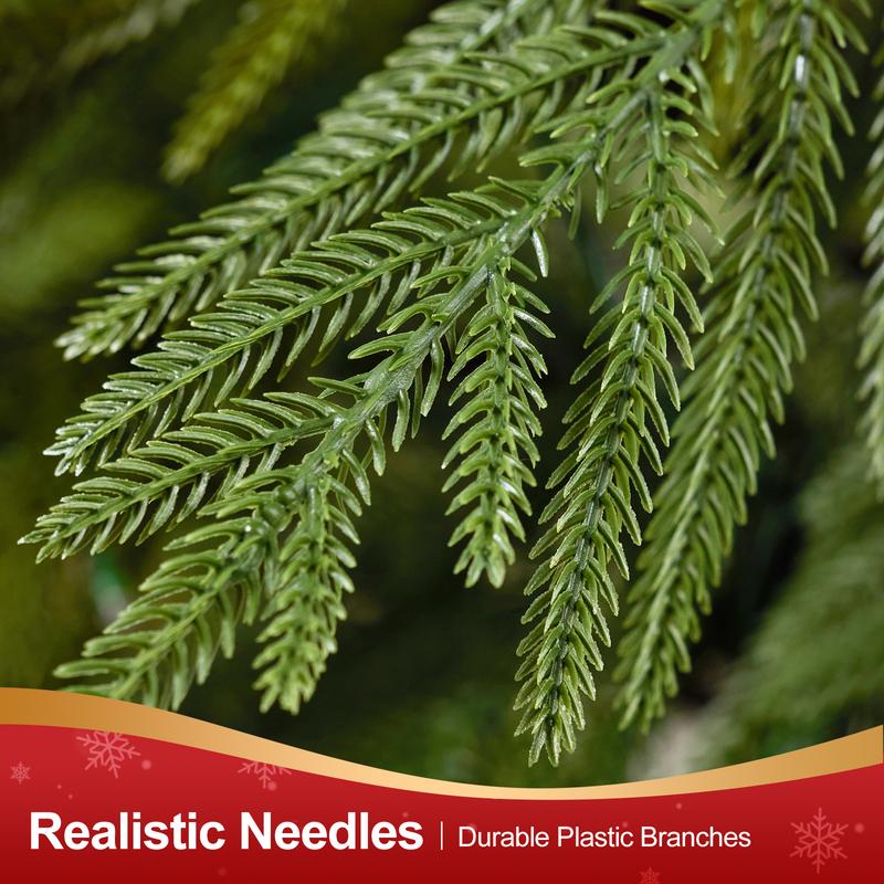 5/6/7FT Artificial Green Cypress Christmas Tree