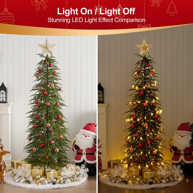 5/6/7FT Artificial Green Cypress Christmas Tree